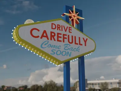 Las Vegas Sign 3D model
