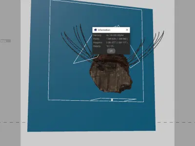 Valentino Perfume Product Scene Octane Render 3D model