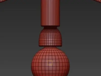Plywood Design Light 3D model