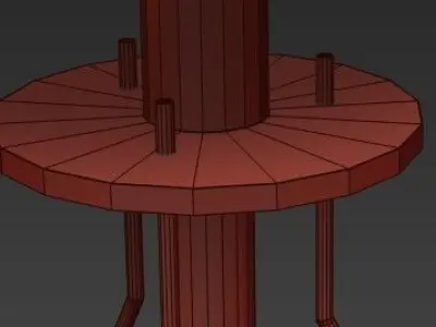 Arteriors Haskell Chandelier 3D model