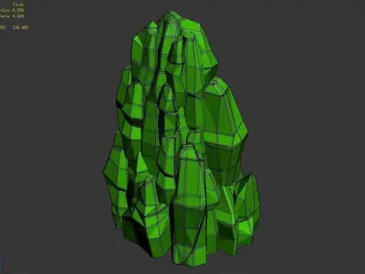 Qingyun Mountain - Mountain -02 3D model