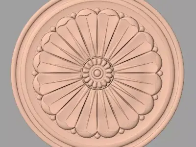 Artcam Aspire 3D relief models STL Files used for CNC E556 3D model