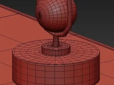 chest of drawers 24 3D model