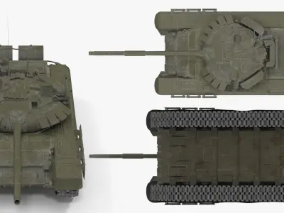  T-72B3 Soviet Main Battle Tank 