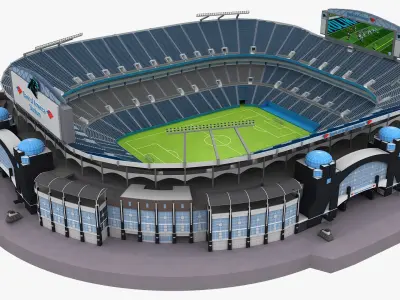  Bank of America Stadium 