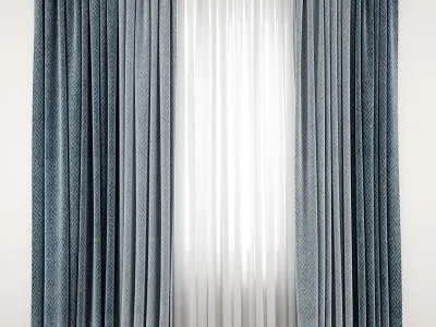 Curtain 92 3D model