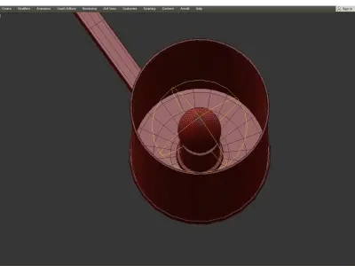 Chandelier Stilfort Vase Low-poly 3D model