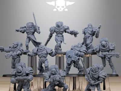 Socratis Zombies 3D print model