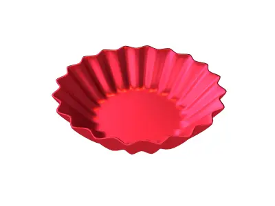 Cupcake Mold v1 004 Low-poly 3D model