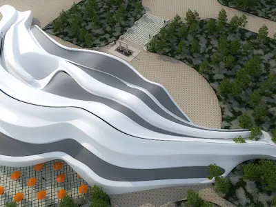 Parametric Building 3D model