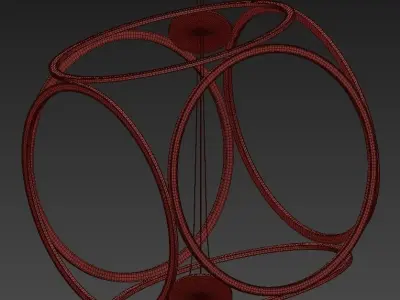 Sattler circle hanging 3D model