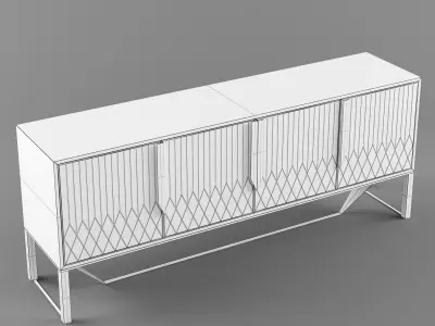 Capital Collection PRISMA Sideboard 3D model