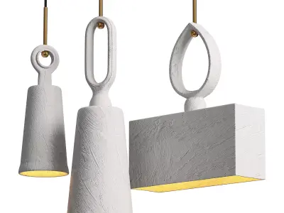 Plaster obscura bells 3D model