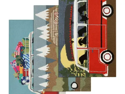 Rug Set 975 3D model