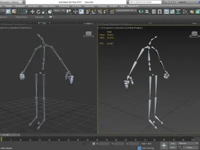Gameready Character - 04 Low-poly 3D model