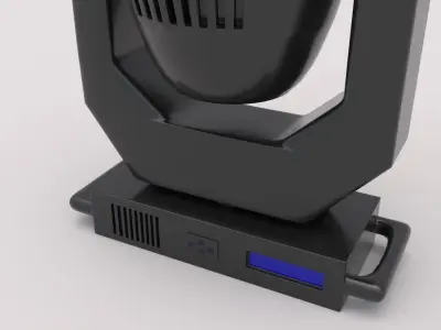 Moving Head Spot Wash 03 3D model