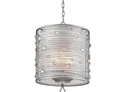 Caydee Light Single Drum Pendant 3D model