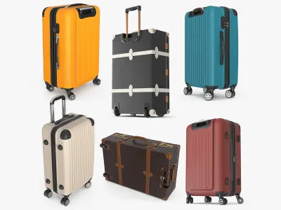  Travel Suitcases Bundle 