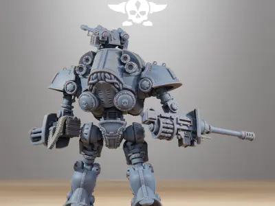 Scavenger Defender MK2 3D print model