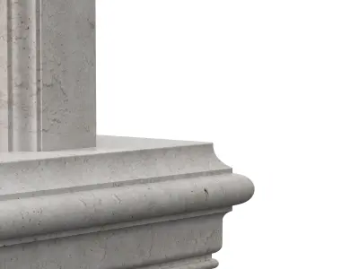 Architectural Classic Window 3D Model 3 3D model