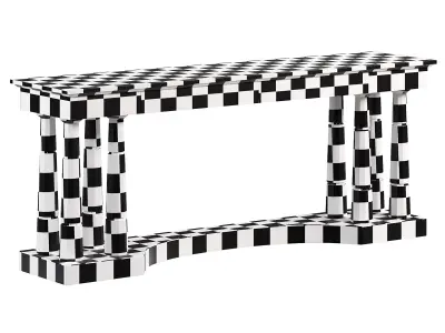 COLUMN SIDEBOARD by bakerfurniture 3D model
