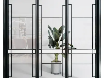 Sliding Door Combination 3D model