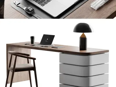 Workplace 10 3D model