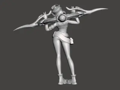 Street Demons Briar 3D Model 3D print model