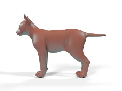  Lynx Cub for 3D Print 
