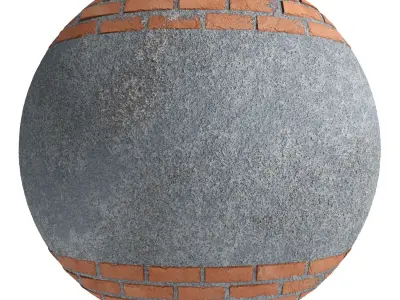 Cement Materials 6 - By 3 color Pbr By Sbsar 4k Texture