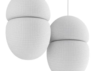 Ocrum DEW DROP  Hanging lamp 3D model