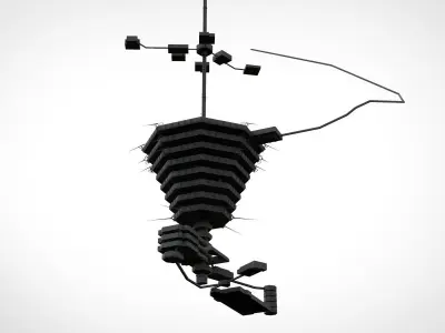 resident evil the hive 3D model