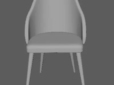 chair 3D model 12