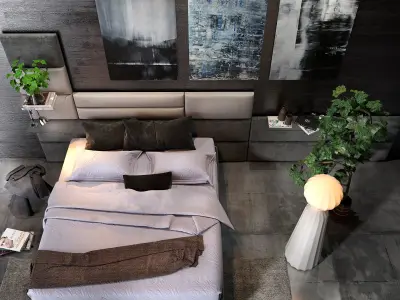 Felis Sommy bed 3D model