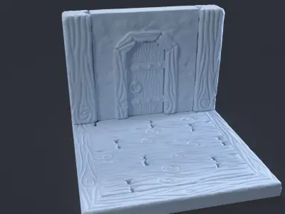 Tavern Walls DnD Set 3D print model