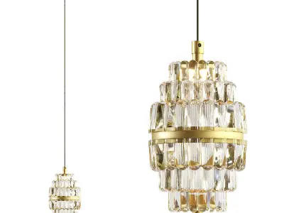 Lampatron Floral pendant lamp 3D model
