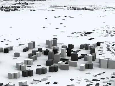 Tbilisi Streets and Buildings 3D model