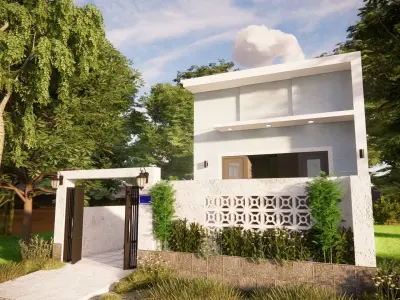 House v4 - Render Ready - Full 3D model 3D model
