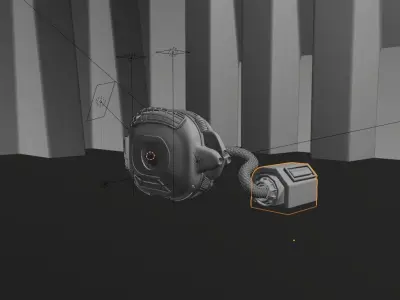 ancient sci fi war machine 3D model