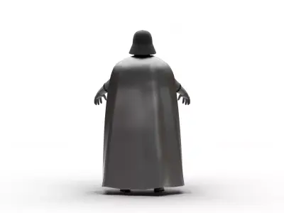 Darth Vader - Star Wars Low-poly 3D model