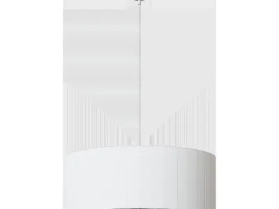 Chandelier Seven white 3D model