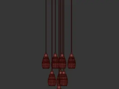 Cluster 3D model