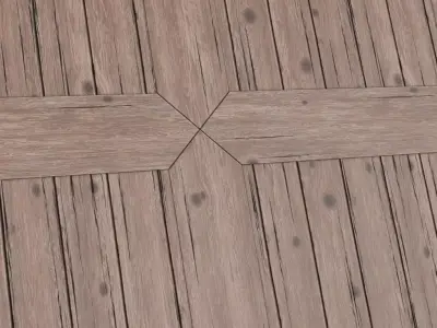 Medieval Celtic Cross Wood Carving PBR Seamless Texture