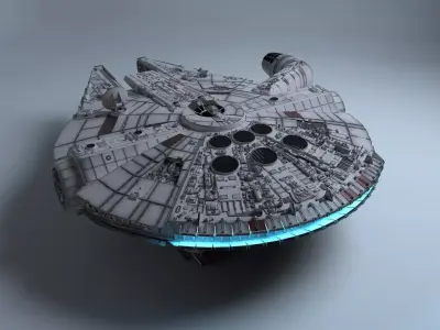 Millenium Falcon 3D model