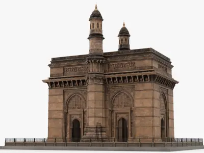  Fortified Landmark Building with Twin Domes 