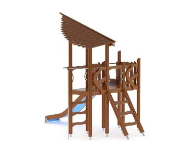 Lappset Troll Shelter 3D model