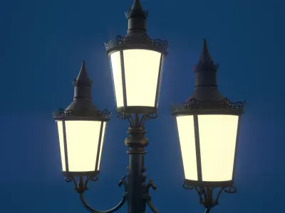 Street Lamp  3D model buy