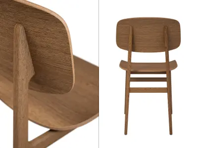 NY11 Dining Chair 3D model