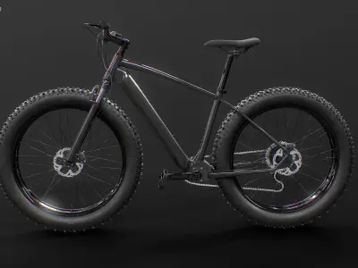  Modern electric MTB Fatbike 