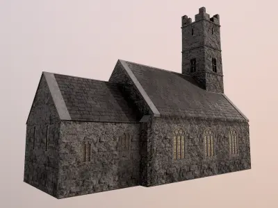 Old Church 3D model